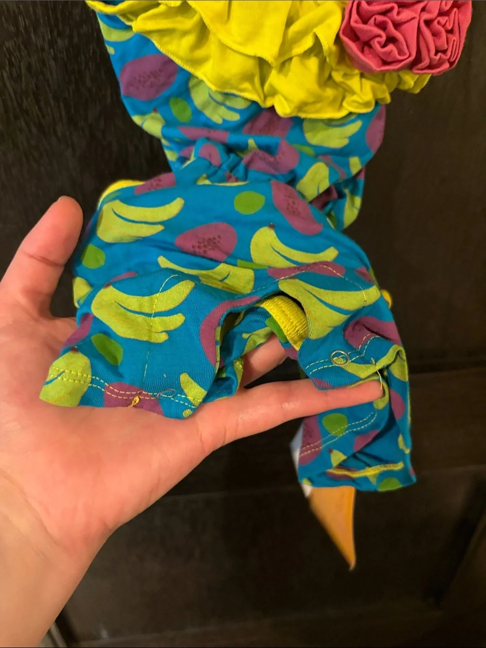 Kickee pants NWT bamboo fruit romper